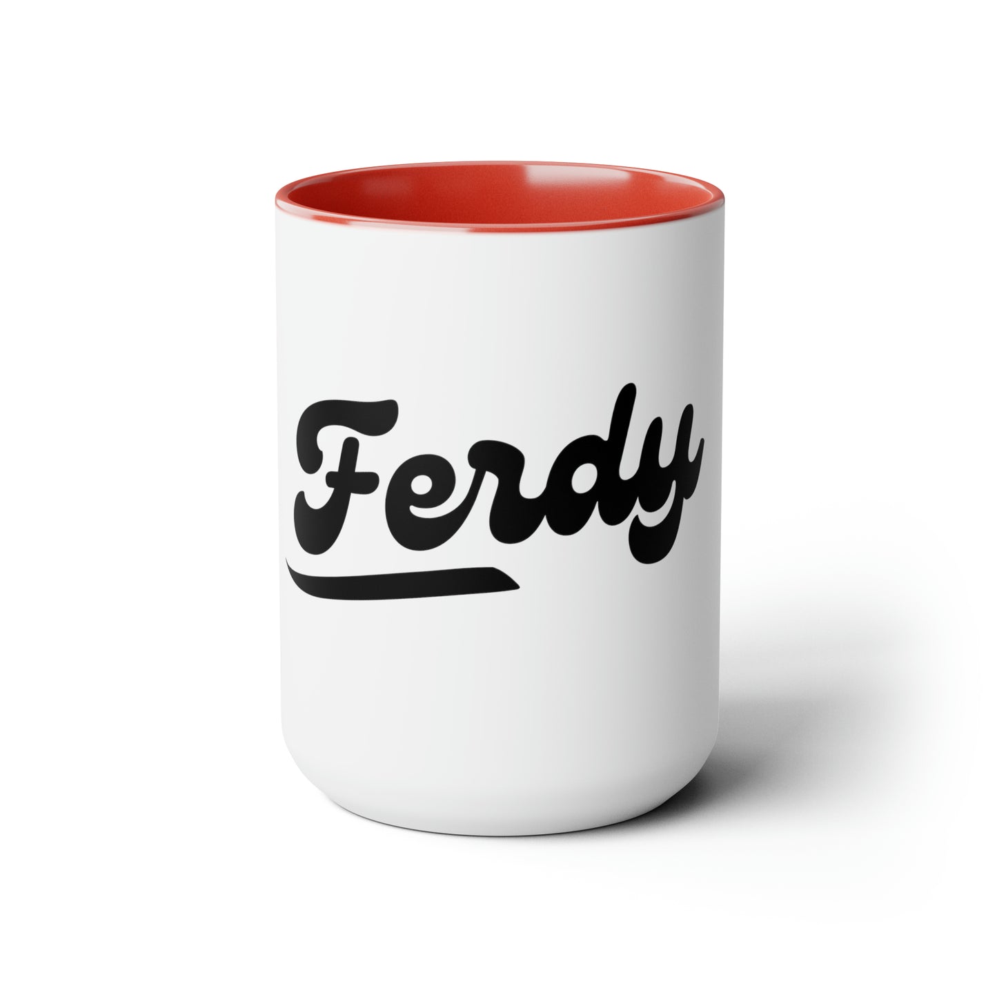 Two-Tone Coffee Mugs, 15oz