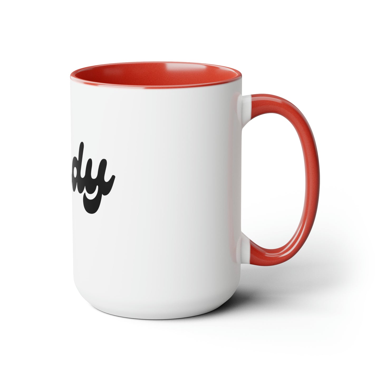 Two-Tone Coffee Mugs, 15oz