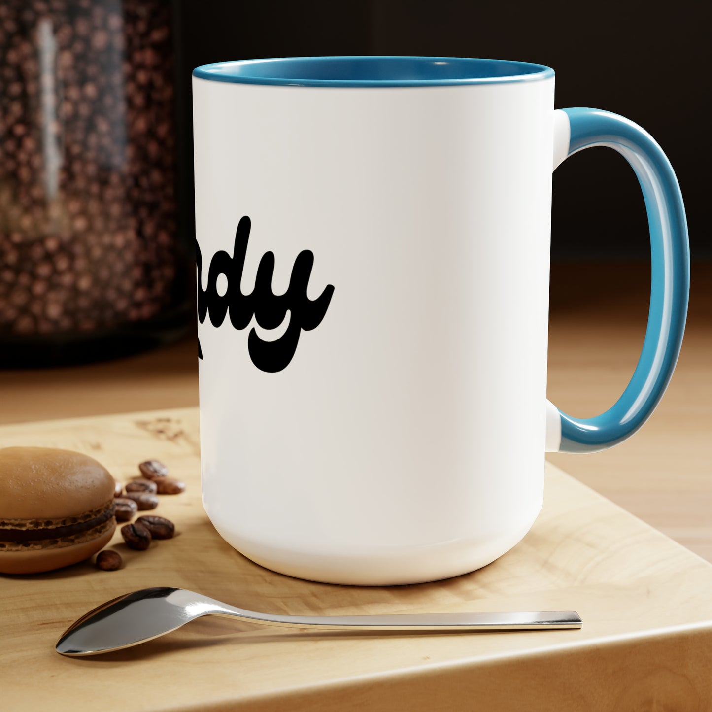 Two-Tone Coffee Mugs, 15oz