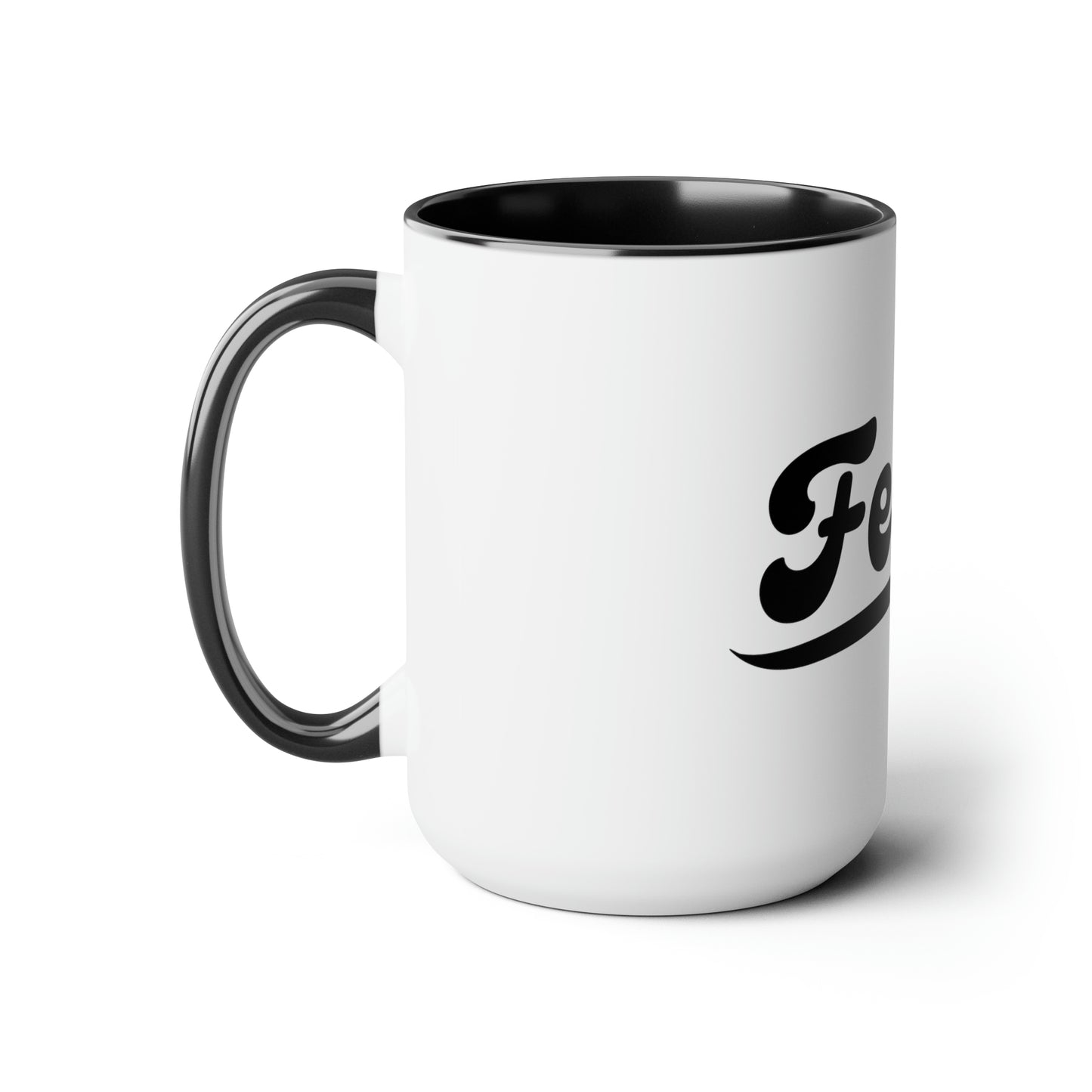 Two-Tone Coffee Mugs, 15oz