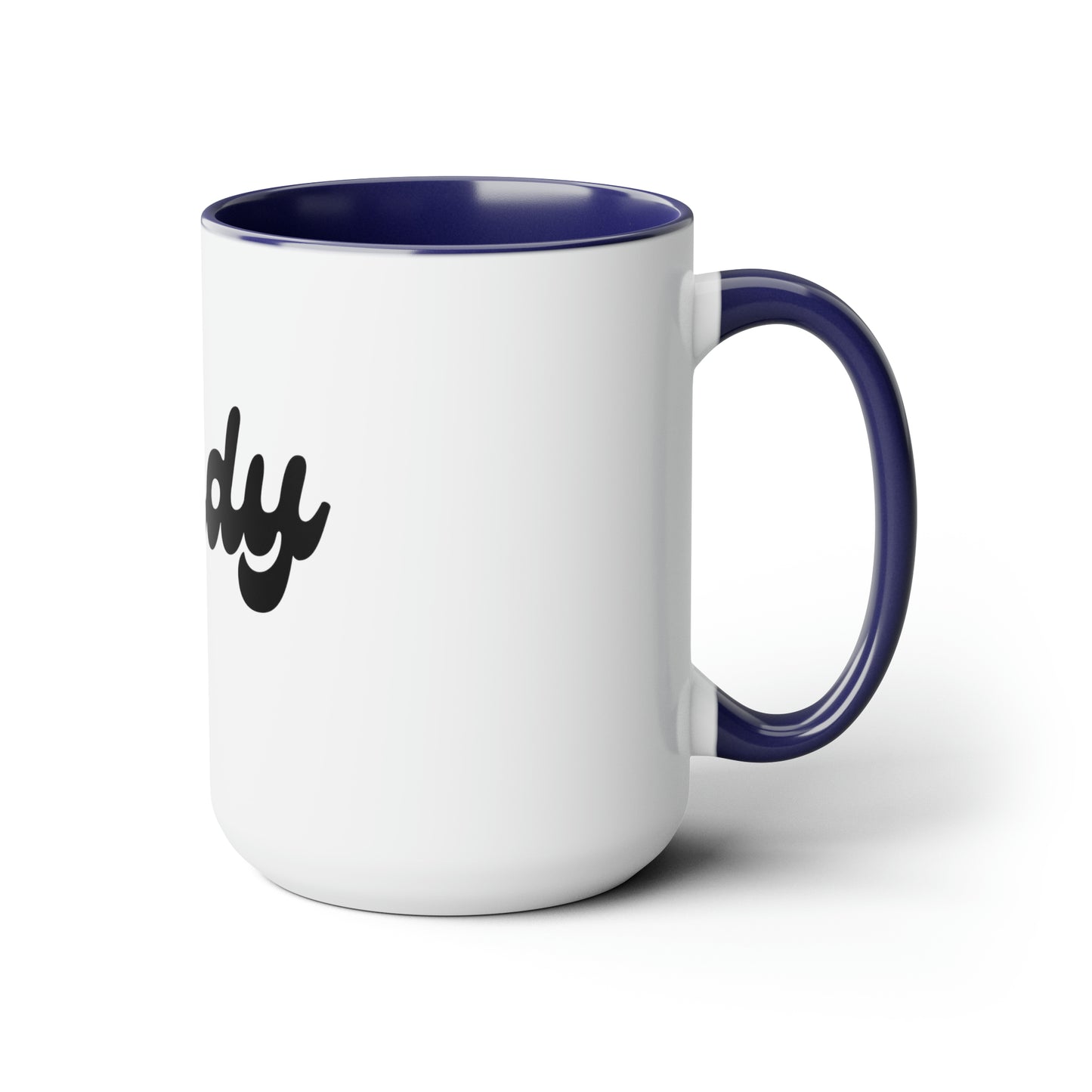 Two-Tone Coffee Mugs, 15oz