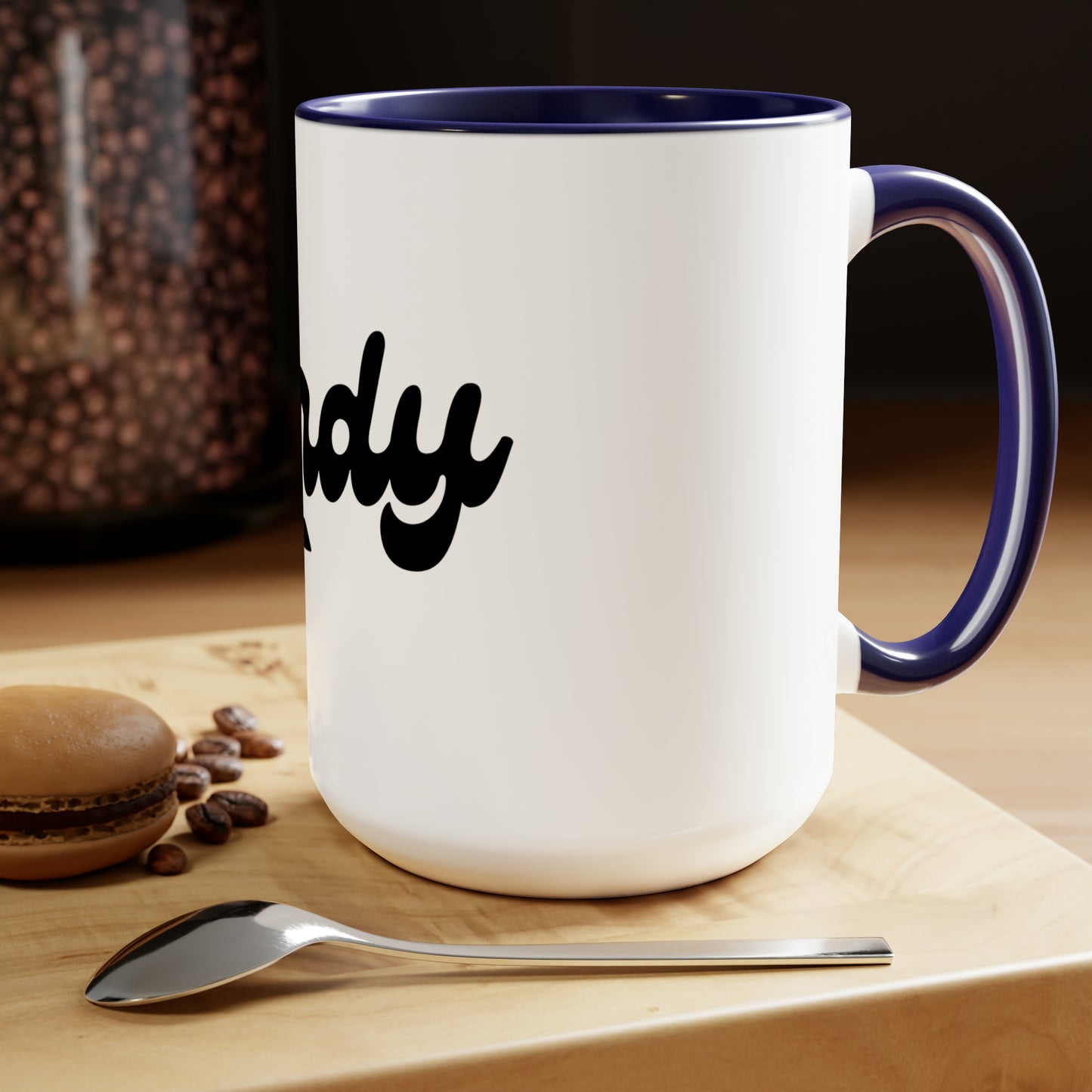 Two-Tone Coffee Mugs, 15oz