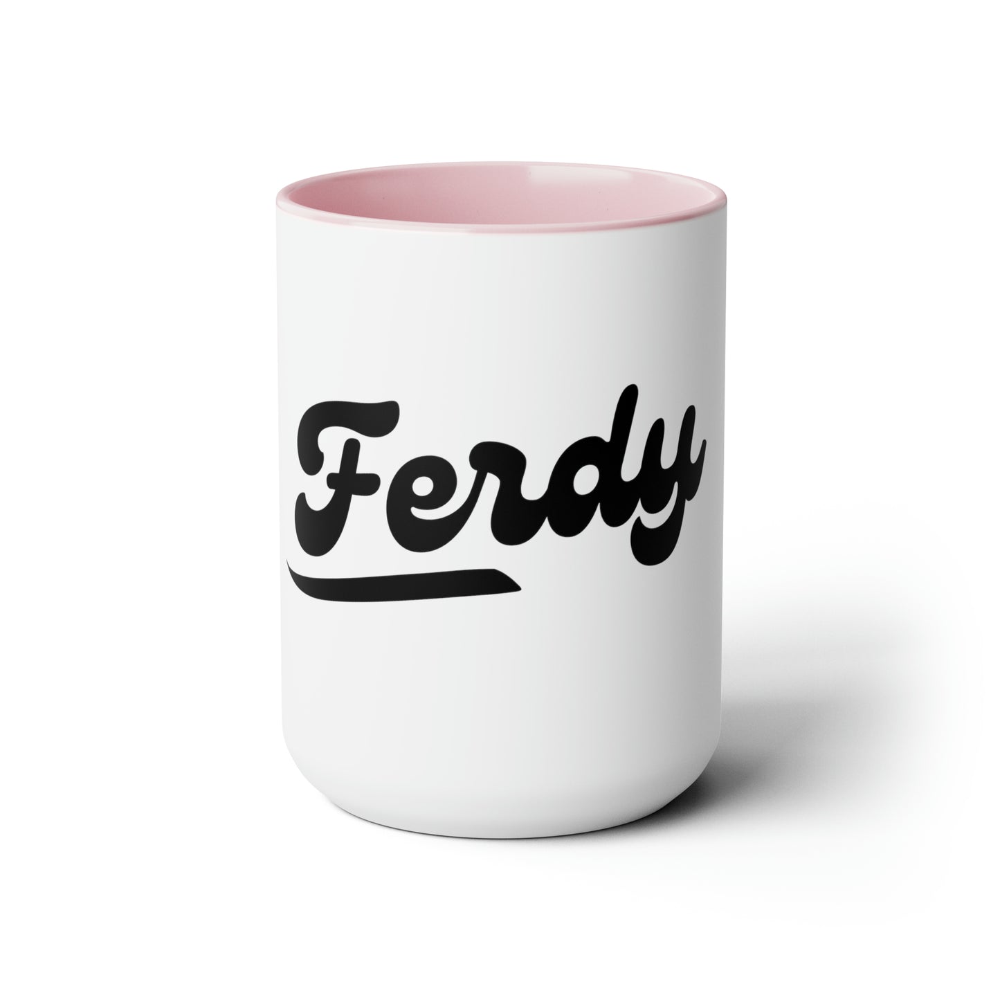 Two-Tone Coffee Mugs, 15oz