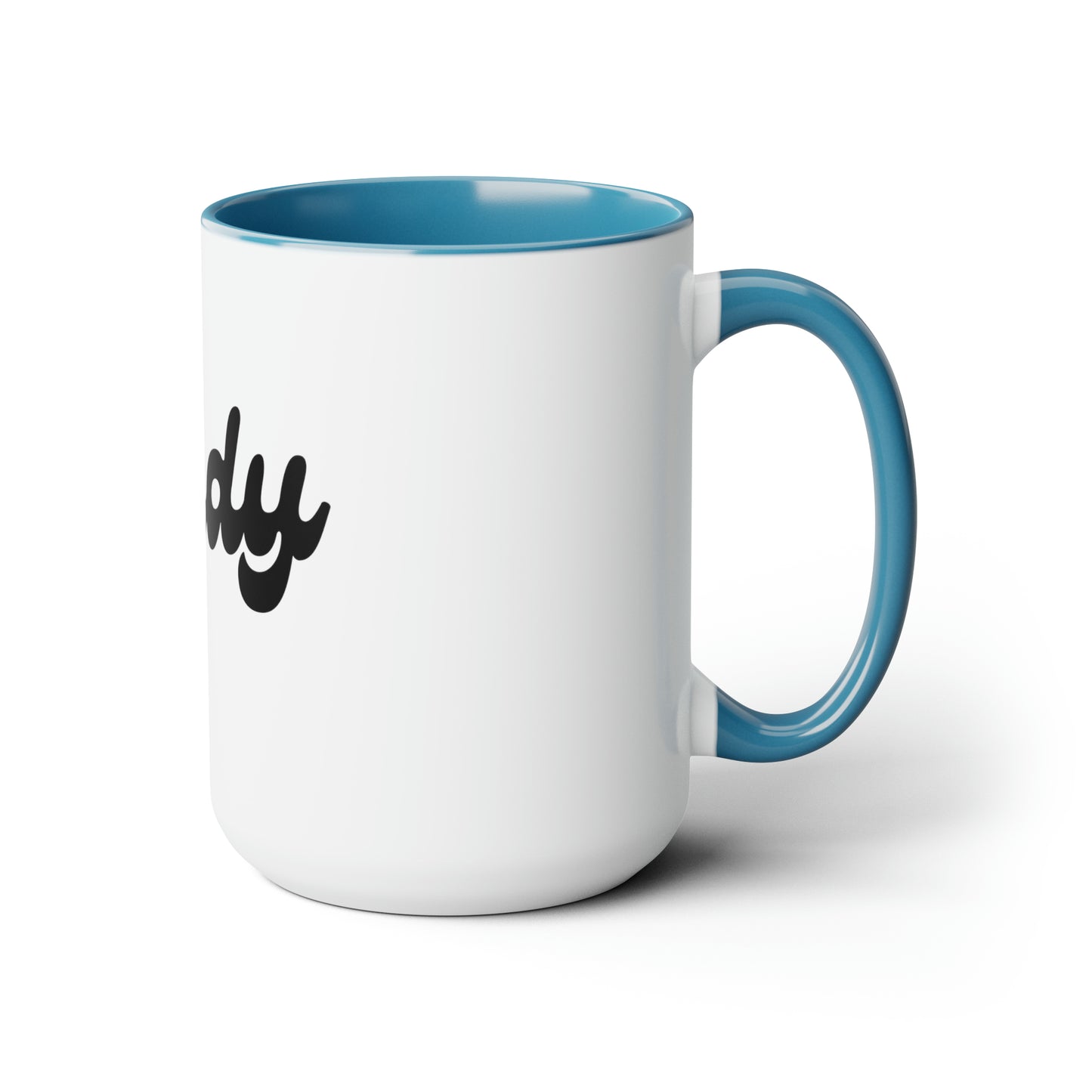 Two-Tone Coffee Mugs, 15oz